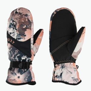 Női snowboard kesztyű ROXY Jetty Mitt peach pink dreamy picture (Jetty Mitt ERJHN03252-MGK2) kép