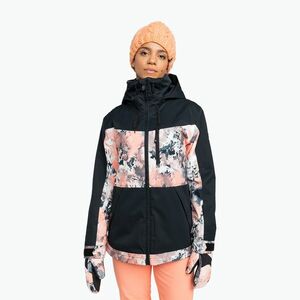 Női snowboard kabát ROXY Presence Parka peach pink dreamy picture (Presence Parka ERJTJ03493-MGK2) kép