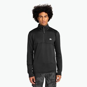 Férfi snowboard pulóver Quiksilver Steep Point Half Zip Fleece true black (Steep Point Half Zip Fleece EQYFT04567-KVJ0) kép
