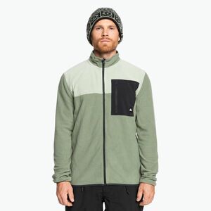 Férfi snowboard pulóver Quiksilver Aker Full Zip Fleece sea spray (Aker Full Zip Fleece EQYFT04965-GLW0) kép