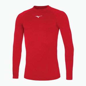 Férfi hosszú ujjú futófelső Mizuno Uni Core red/ white (Uni Core Long Sleeve 32EA704562) kép