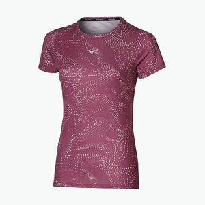 Női futópóló Mizuno Impulse Core Graphic Tee violet quartz (Impulse Core Graphic Tee J2GAB70864) kép