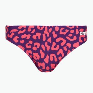 Férfi úszónadrág arena Printed Swim Briefs fuchsia multi (Swim Briefs 009446/950) kép