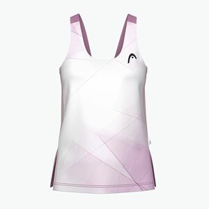 Női tenisz felső HEAD Spirit Tank Top nyomtatás vision w/alight lila (Spirit Tank Top 814225) kép