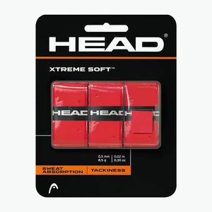 HEAD Xtremesoft Grip teniszütő overwrap 3 db piros. (Xtremesoft Grip Overwrap 285104) kép