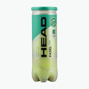 HEAD Padel One S padel labdák 3 db. sárga (Padel One S 3B 575383) kép
