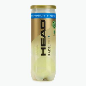 HEAD Padel Pro S+ padel labdák 3 db. sárga (Padel Pro S+ 3B 540303) kép