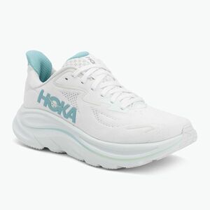 Női futócipő HOKA Clifton 10 fehér/cielo kék (Clifton 10 1162031-WTCL) kép