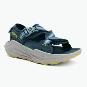 HOKA Infini Hike TC kék szürkület/borsózöld férfi szandálok (Infini Hike TC 1162570-BTWL) kép