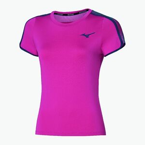 Női póló Mizuno Frontier Tee W fuchsia purple (Frontier Tee W 62GAC20166) kép