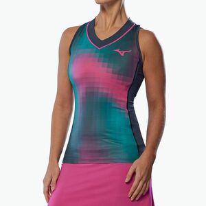 Női póló Mizuno Frontier Tank W midnight navy (Frontier Tank W 62GAC20213) kép