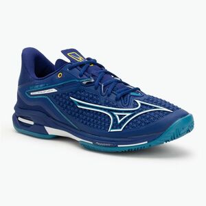 Férfi teniszcipő Mizuno Wave Exceed Tour 6 CC bellwether blue/ white/ fjord blue (Wave Exceed Tour 6 CC 61GC247415) kép