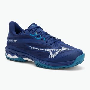 Férfi teniszcipő Mizuno Wave Exceed Light 2 CC bellwether blue/ white/ fjord blue (Wave Exceed Light 2 CC 61GC232015) kép