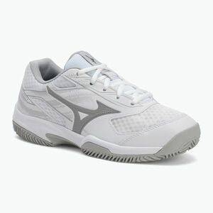 Női teniszcipő Mizuno Break Shot 5 CC white/ ultimate gray/ harbor mist (Break Shot 5 CC 61GC252603) kép