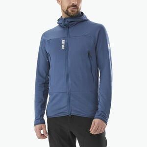 Férfi Millet Fusion Grid kapucnis pulóver sötét farmer (Fusion Grid Hoodie MIV9024_N0395) kép