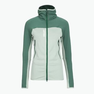 Női Millet Fusion Grid kapucnis pulóver tengeri moszat/üveg pulóver (Fusion Grid Hoodie MIV9032_N9310) kép