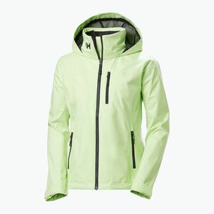 Női vitorlás kabát Helly Hansen Crew Hooded 2.0 mosott lime (Crew Hooded 2.0 34448_398) kép