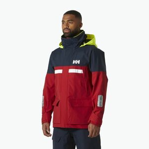 Férfi vitorlás dzseki Helly Hansen Pier 4.0 piros (Pier 4.0 34484_162) kép