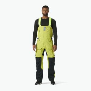 Férfi vitorlázónadrág Helly Hansen Skagen Pro Bib cyber lime (Skagen Pro Bib 34421_410) kép
