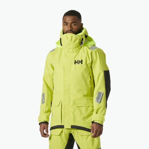Férfi vitorlás dzseki Helly Hansen Skagen Pro cyber lime (Skagen Pro 34420_410) kép