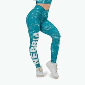 Női edző leggings NEBBIA Rough Girl zöld (Rough Girl 616) kép