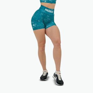 Női sportnadrág NEBBIA 5″ Hammies High Waisted green (5″ Hammies High Waisted 615) kép
