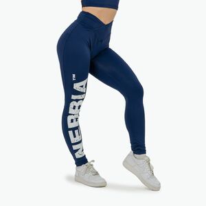 Női sportleggings NEBBIA Glute Check High Waisted dark blue (Glute Check High Waisted 613) kép