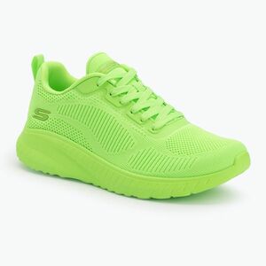 Női SKECHERS Bobs Squad Chaos Cool Rythms lime cipők (Bobs Squad Chaos Cool Rythms 117216 LIME) kép