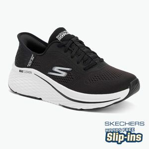 SKECHERS női cipő Max Cushioning Elite 2.0 Vanish fekete/fehér (Max Cushioning Elite 2.0 Vanish 129606 BKW) kép