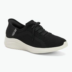 Női SKECHERS Ultra Flex 3.0 Brilliant Path fekete/fehér cipő (Ultra Flex 3.0 Brilliant Path 149710 BLK) kép