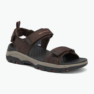 SKECHERS Tresmen Ryer férfi szandál csokoládé (Tresmen Ryer 205112 CHOC) kép