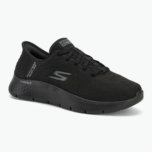 Férfi SKECHERS Slip-ins Go Walk Flex New World fekete cipő (Go Walk Flex New World 216505 BBK) kép