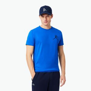 Lacoste férfi teniszpóló TH1044 gipsy fehér/navy blue (TH1044 892) kép