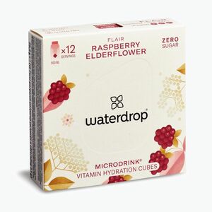 Izotóniás ital waterdrop Microdrink Flair 12 kocka málna/ bodzavirág (Microdrink Flair MICROFLAIR) kép