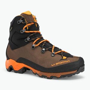 Férfi túrabakancs La Sportiva Aequilibrium Trek GTX chocolate/papaya (Aequilibrium Trek GTX ZFHS098N05Y02) kép