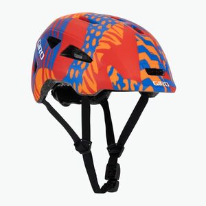 Gyermek biciklis sisak Giro Scamp II Jr matt piros animal (Scamp II Jr GR-7165210) kép