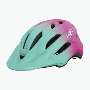 Giro Fixture II matt teal fade gyermek kerékpáros sisak (Fixture II GR-7166612) kép