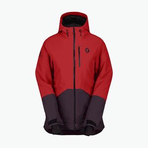 Női sí kabát SCOTT Ultimate Dryo Ripstop power red/rich purple (Ultimate Dryo Ripstop 419905) kép
