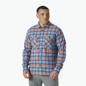Helly Hansen Férfi Lokka Organic Flannel bonfire fjell kockás ing (Lokka Organic Flannel 62731_304) kép
