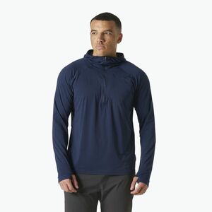 Férfi trekking pulóver Helly Hansen Shine Solen 1/2 Zip Hoodie navy (Shine Solen 1/2 Zip Hoodie 49571_597) kép