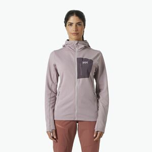 Női Helly Hansen Versalite kapucnis fleece lila agyag pulóver (Versalite Hooded Fleece 49556_676) kép