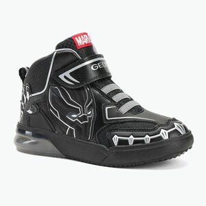 Geox Grayjay gyermek cipő fekete / ezüst (Grayjay J369YB0FU50C0039) kép