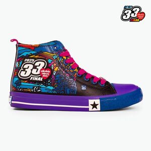 BIG STAR női edzőcipő RR274A650 kék/lila (RR274A650 401) kép