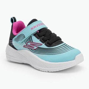 SKECHERS Microspec Advance aqua/lila gyermekcipő (Microspec Advance 303575N AQPR) kép