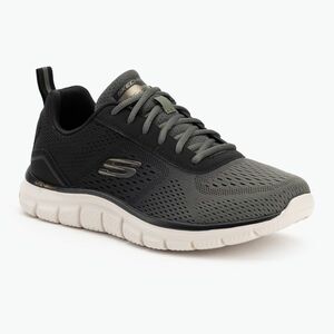 Férfi SKECHERS Track Ripkent zöld cipő (Track Ripkent 232399 OLBK) kép