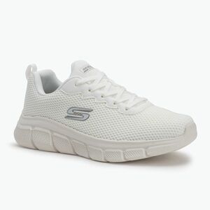 SKECHERS férfi cipő Bobs B Flex Chill Edge fehér színtelen (Bobs B Flex Chill Edge 118106 OFWT) kép