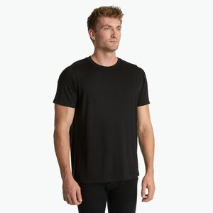 Férfi termál póló WOOLCANO Merino 100% TEE0546 fekete (Merino 100% TEE0546 WLC-B5AP02-BLK) kép