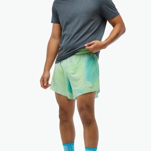 Férfi HOKA Glide With Brief 5" almás ködös futónadrág (Glide With Brief 5" 1151077-TTPP) kép