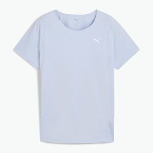 Női futópóló PUMA Run Cloudspun Tee cool neather/heather (Run Cloudspun Tee 526652 47) kép