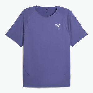 Férfi futópóló PUMA Run Cloudspun Tee kék kristály (Run Cloudspun Tee 526629 46) kép